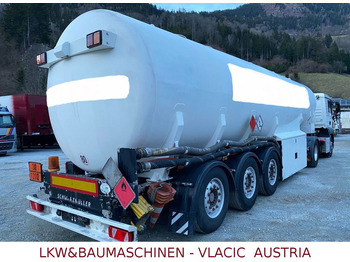 Schwarzmüller Benzin / Diesel 43.000 l 5kamm, Pumpe  - Puspriekabė cisterna: foto 4