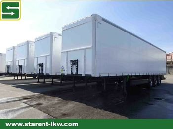 Tentinis puspriekabė Berger Tautliner, LIGHT 4,9T, ALCOA, SAF Achsen,XL-Zert