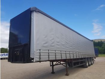 Tentinis puspriekabė MONTRACON Curtain Trailer