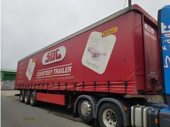 Tentinis puspriekabė SDC Curtain Side Trailer