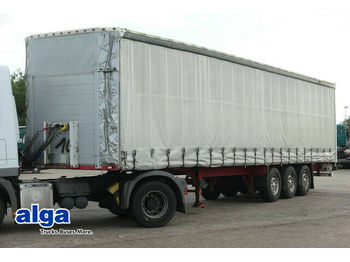 Tentinis puspriekabė Schmitz Cargobull S01, Edscha-Verdeck, Luftfederung, Liftachse