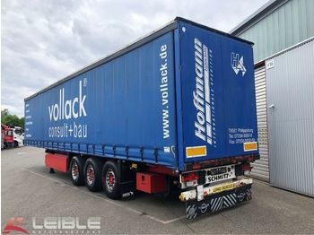 Tentinis puspriekabė Schmitz Cargobull S01/Tautliner/Hubdach/Liftachse/Rungen