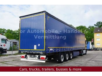 Tentinis puspriekabė Schmitz Cargobull SCS 24 L Tautliner *Edscha/Liftachse