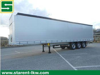 Tentinis puspriekabė Schmitz Cargobull Tautliner, Hubdach, Liftachse, XL+Getränke Zert.