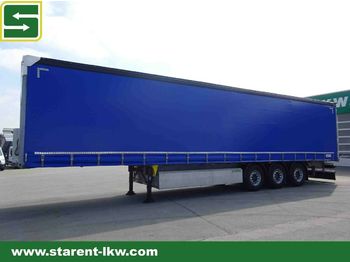 Tentinis puspriekabė Schmitz Cargobull Tautliner, Liftachse, Palettenkasten, XL Zert.