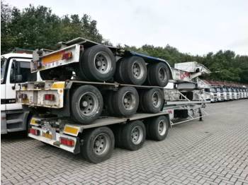 Konteineris-vežimus/ Sukeisti kūną puspriekabė Titan Tank container trailer 20 ft.: foto 1