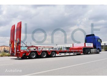 DONAT 3 axle Lowbed Semitrailer - Aspock - Žemo profilio platforma puspriekabė