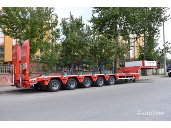 DONAT 5 Axle Lowbed - Extendable - ASPOCK - Žemo profilio platforma puspriekabė