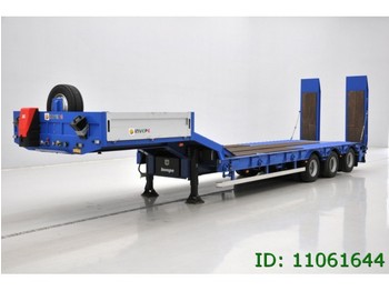 Invepe NEW Lowbed -3 ax  - Žemo profilio platforma puspriekabė