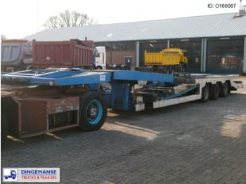 Louault 3-axle truck/machinery transporter trailer - Žemo profilio platforma puspriekabė