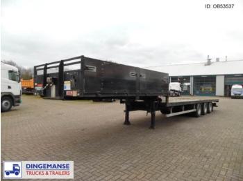 SDC 3-axle semi-lowbed container trailer - Žemo profilio platforma puspriekabė