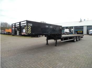 SDC 3-axle semi-lowbed container trailer - Žemo profilio platforma puspriekabė