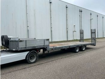 Žemo profilio platforma puspriekabė Semi minisatteltieflader 8000 kg