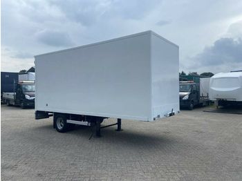 Furgonas puspriekabė closed box trailer 5500 kg total weight: foto 1