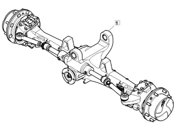 Priekinė ašis JOHN DEERE