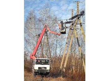 Autobokštelio WUMAG WT170H MAN 4x4