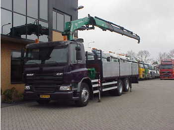 DAF CF 310 6X2 + KRAN FASSI 36T/M ORGINAL 129000 TKM - Autokranas