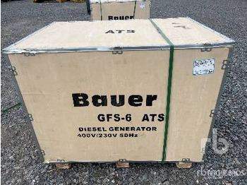Nauja Elektrinis generatorius BAUER GFS-6 ATS (Unused): foto 2