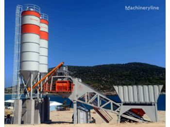 POLYGONMACH 100 m3 per hour mobile concrete batching plant - Betono gamykla