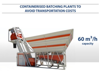 SEMIX Compact Concrete Batching Plant Containerised - Betono gamykla
