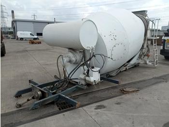 Betono kriaušė Cement Mixer Body to suit 6x4 Chassis