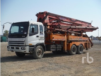 Isuzu CXZ81Q 6X4 W/Sany Sy5290Thb-37 - Betono siurblys