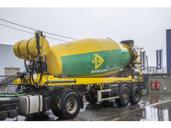 DE BUF BETON MIXER/MALAXEUR/MISCHER-12M3 - Betonvežio puspriekabė