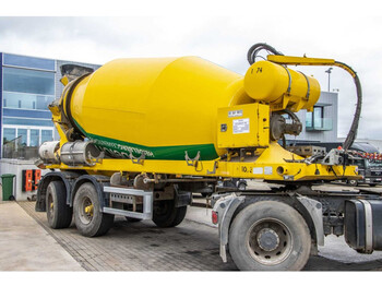 De Buf MIXER/MALAXEUR/MISCHER - 10M3 (gestuurd/gelenkt/dir./steering) - Betonvežio puspriekabė