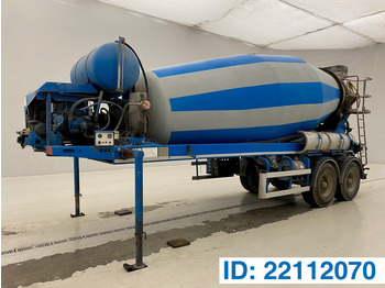 De Buf Mixer 12 m³ - Betonvežio puspriekabė