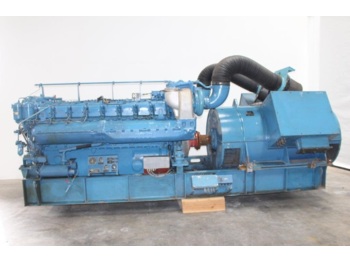 MTU 16 V 396 engine  - Elektrinis generatorius