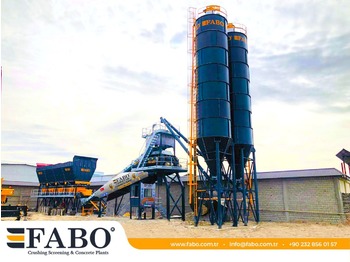 Nauja Betono gamykla FABO FABOMIX COMPACT-120 CONCRETE PLANT | CONVEYOR TYPE: foto 1