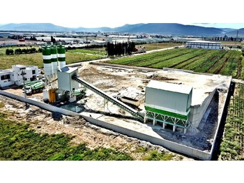 Nauja Betono gamykla FABO POWERMIX-130 STATIONARY CONCRETE BATCHING PLANT: foto 1