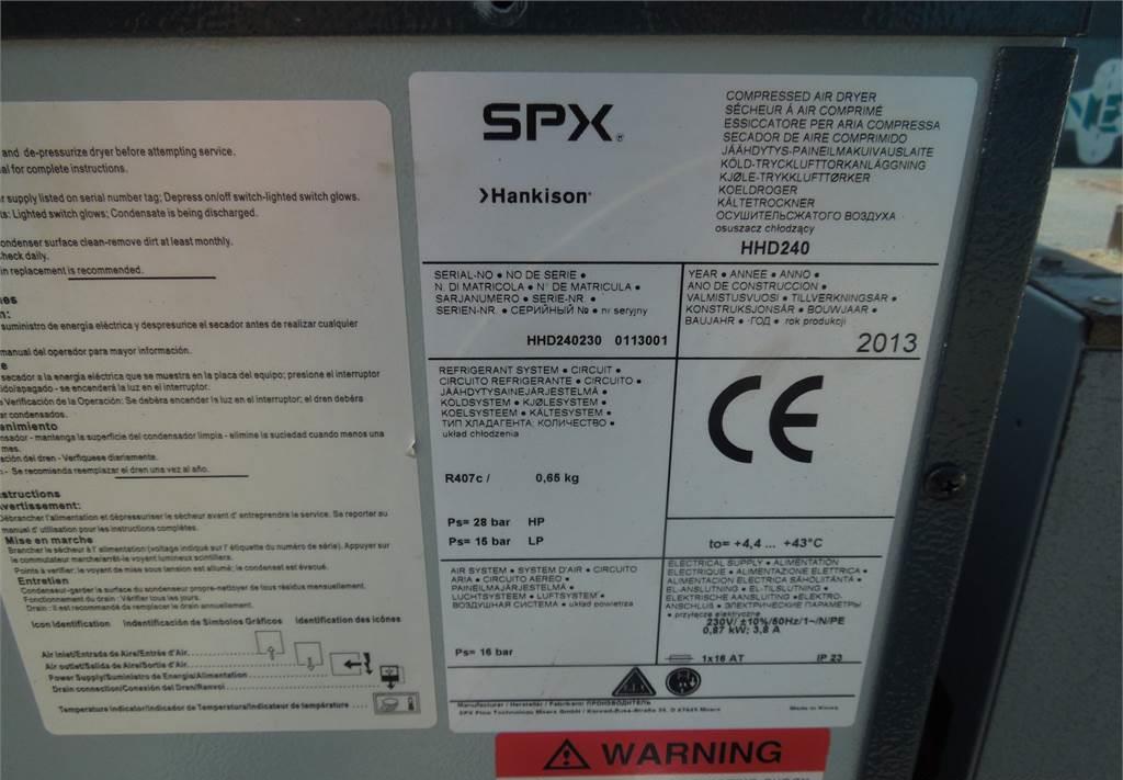 Oro kompresorius HANKISON OSUSZACZ ZIĘBNICZY 4,00M3/MIN 2013R!!: foto 2
