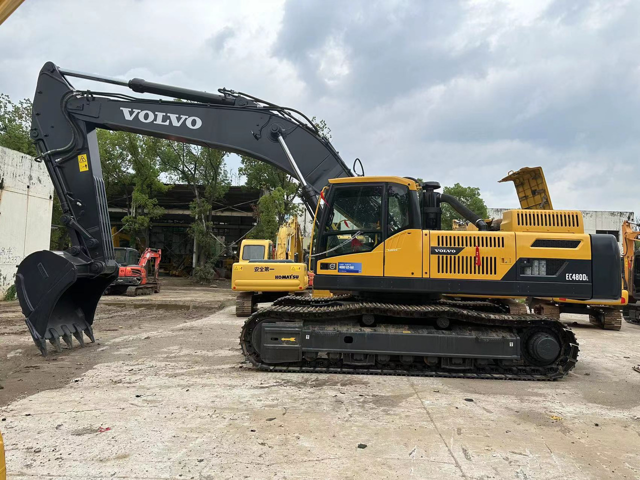 Hot selling original made Used excavator VOLVO EC480DL in stock low price for sale lizingą Hot selling original made Used excavator VOLVO EC480DL in stock low price for sale: foto 2
