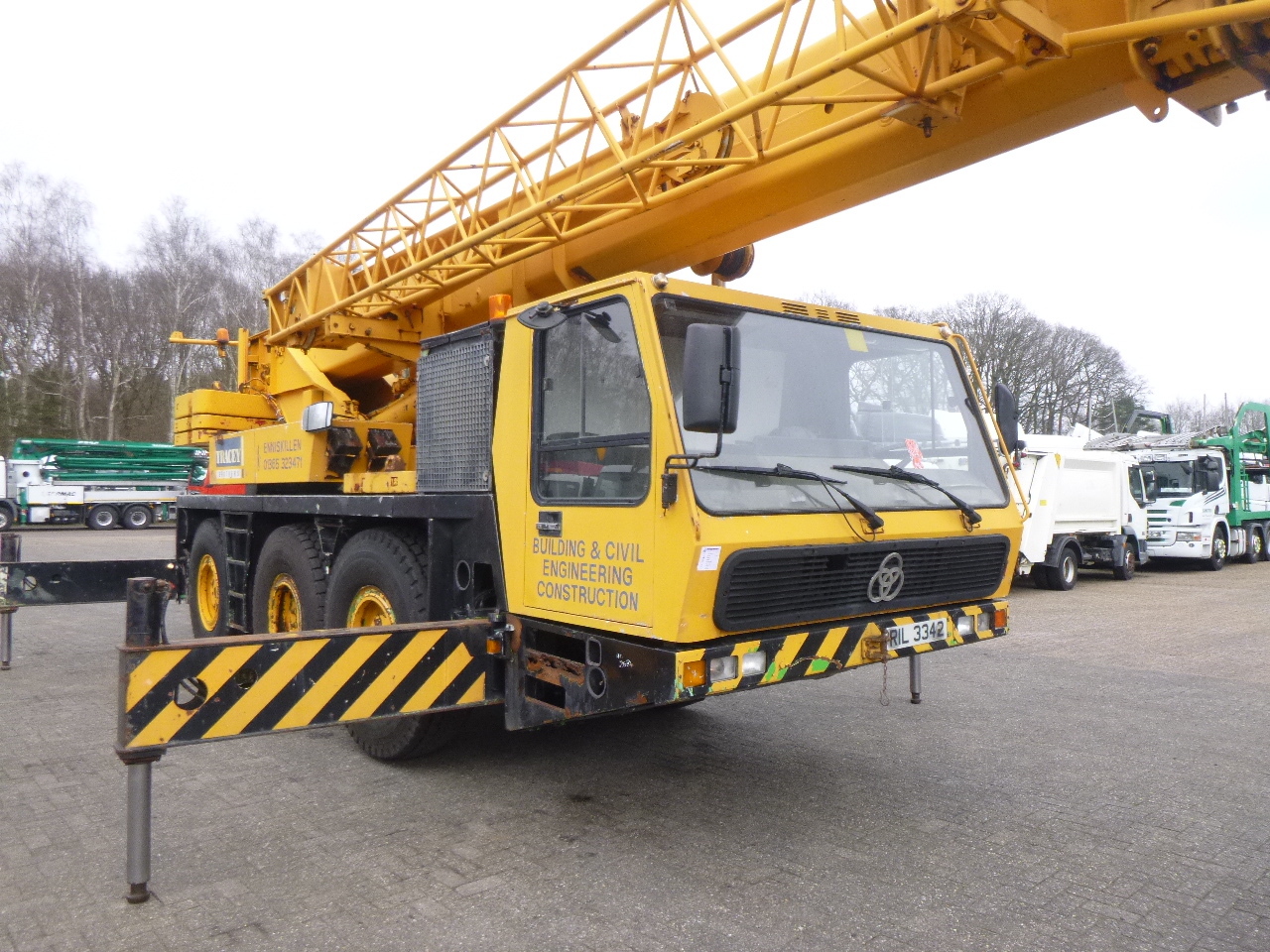 Autokranas Krupp KMK 3045 6x4 All-terrain crane 45 t: foto 3