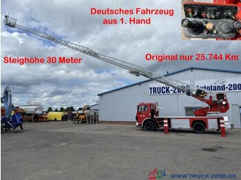 Autobokštelio Mercedes-Benz 1422 NG Ziegler Feuerwehr Leiter 30m Rettungkorb: foto 1