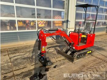  Unused 2022 JPC PC10 - Mini ekskavatorius