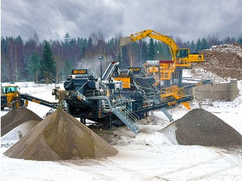 FABO MCK-115 MOBILE CRUSHING & SCREENING PLANT | 180-300 TPH - mobilus trupintuvas