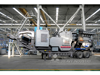 Liming Portable Basalt Stone Impact Crusher Station - Mobilus trupintuvas