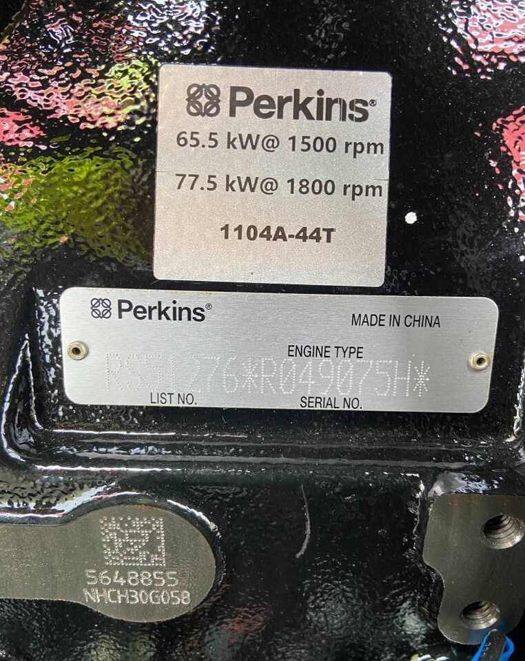 Elektrinis generatorius Perkins 1104A-44TG1 - 73 kVA Generator - DPX-19804.1: foto 7