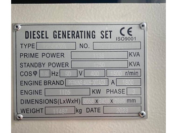 Elektrinis generatorius Perkins 4008TAG3 - 1.250 kVA Generator - DPX-19821: foto 5
