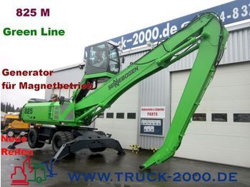 SENNEBOGEN 825 M Green Line Umschlagbagger 13 KW Generator - Ratinis ekskavatorius