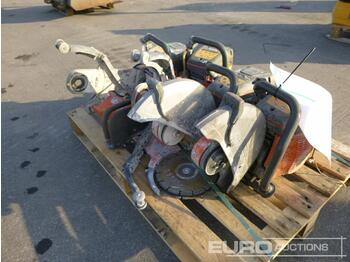  Husqvarna Quick Cut Saws + Power Cutter - Statybinė įranga
