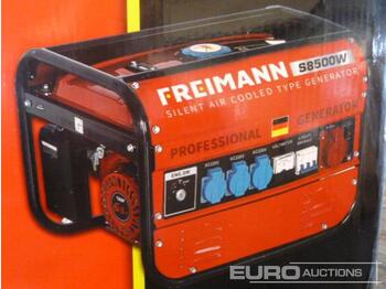 Elektrinis generatorius Unused Freimann S8500W Petrol Generator: foto 1