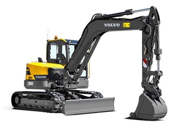 Vikšrinis ekskavatorius Volvo ECR 88 D MIETE RENTAL