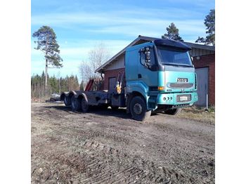 SISU E12 480 8x2 metsäkoneritilä - Autovežis sunkvežimis