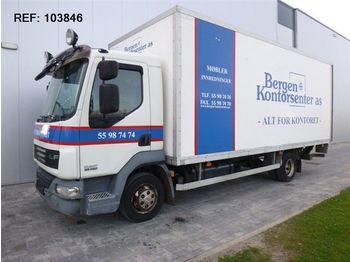 Furgonas sunkvežimis DAF LF45.180 4X2 BOX MANUAL EURO 4: foto 1
