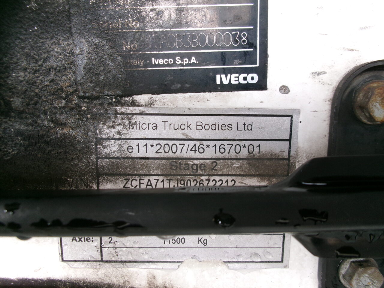 Furgonas sunkvežimis Iveco Eurocargo 180E25S RHD 4x2 Euro 6 Closed box: foto 23
