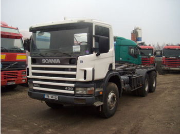 Scania 114 340 6x4 - Konteineris-vežimus/ Sukeisti kūną sunkvežimis