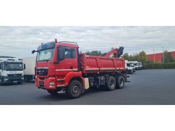 Savivartis sunkvežimis, Sunkvežimis su kranu MAN TGS 26.400 6x4 Selbstlader Palfinger Bordmatik: foto 1